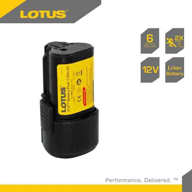 Picture of LOTUS Battery 1.5AH X-LINE LTBP12G-1.5