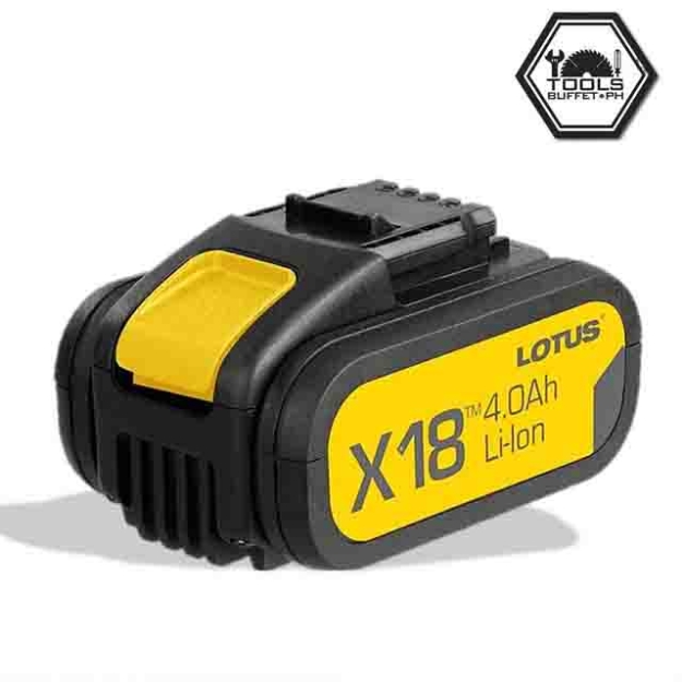 Picture of LOTUS Battery 18V 4.0AH X-LINE LTBP18G-4