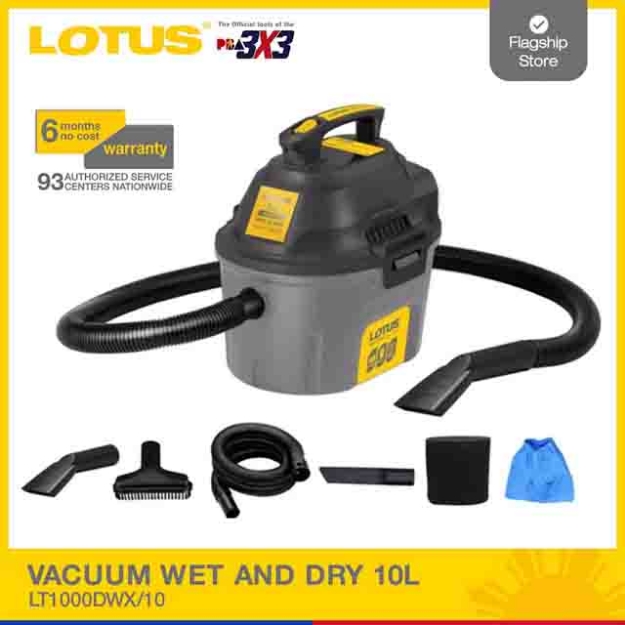 Picture of LOTUS 10L 1000W Wet/Dry Vacuum LT1000DWX/10