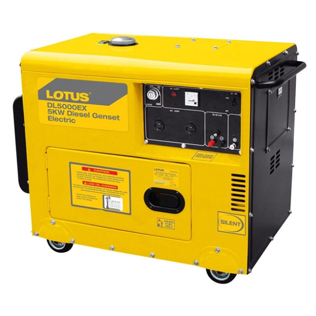 Picture of LOTUS 5KW Diesel Generator (Electric) DL5000EX