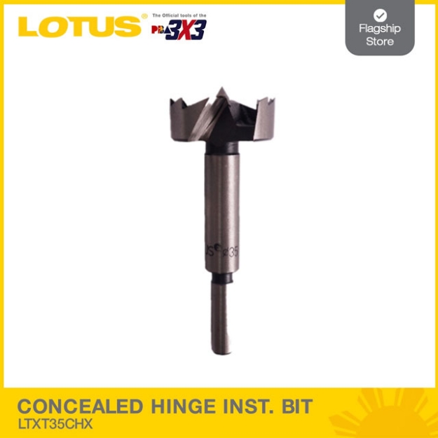 Picture of LOTUS Concealed Hinge Installation Bit LTXT35CHX