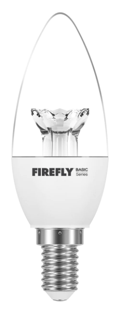 Firefly LED Candle Bulb (Clear)