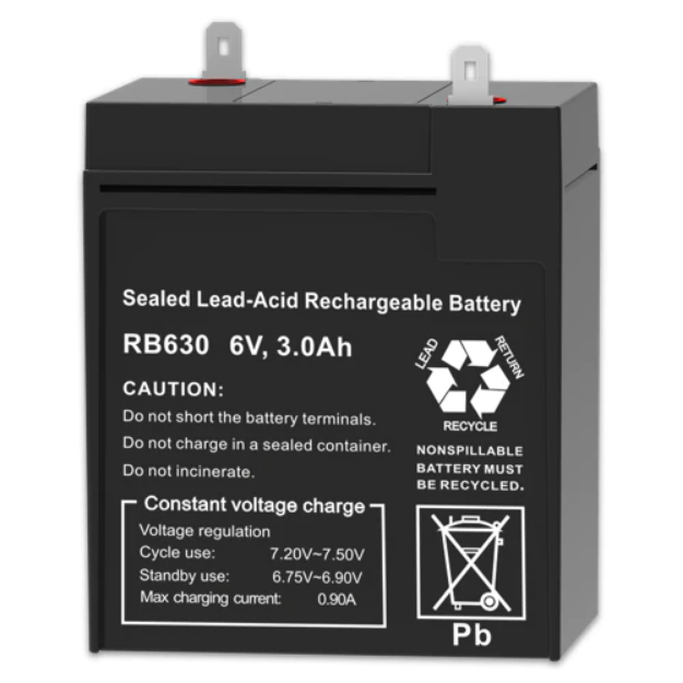 Firefly Rechargeable Lead Acid Battery 6V 3000mAh