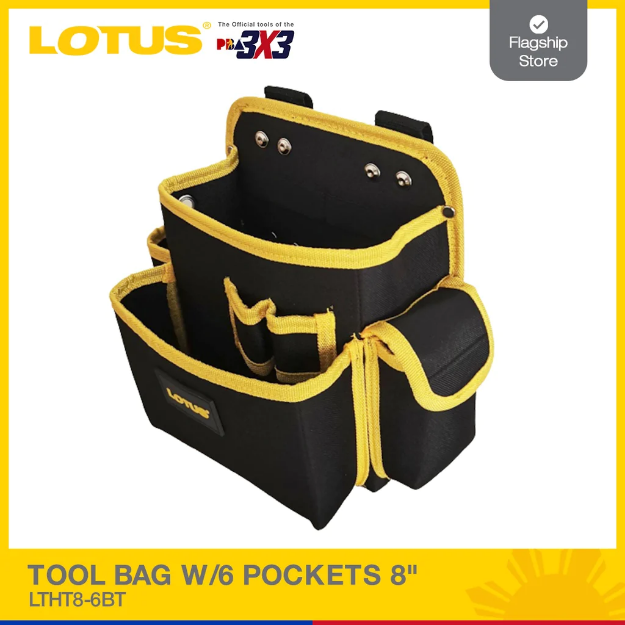Picture of LOTUS Tool Bag with 6 Pockets - LTHT8-6HBT