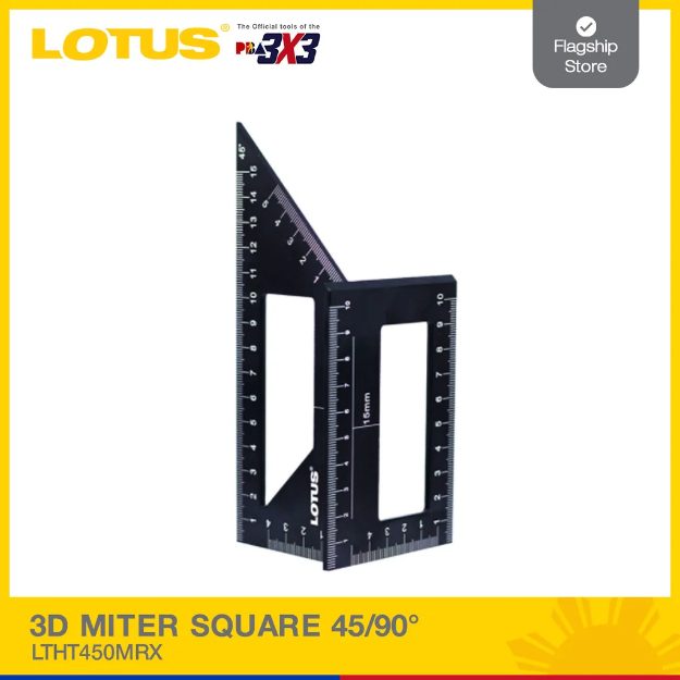 Picture of LOTUS 3D Miter Square 45/90º - LTHT450MRX