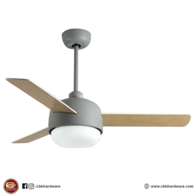 Picture of ACO CEILING FAN WITH LED LIGHT 3-BLADES 44" GRAY - ACFLL7800