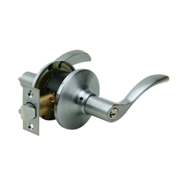 Picture of YALE  ENTRANCE TUBULAR LEVER SET SATIN CHROME RIGHT HANDED-YLHL6227US26DLH