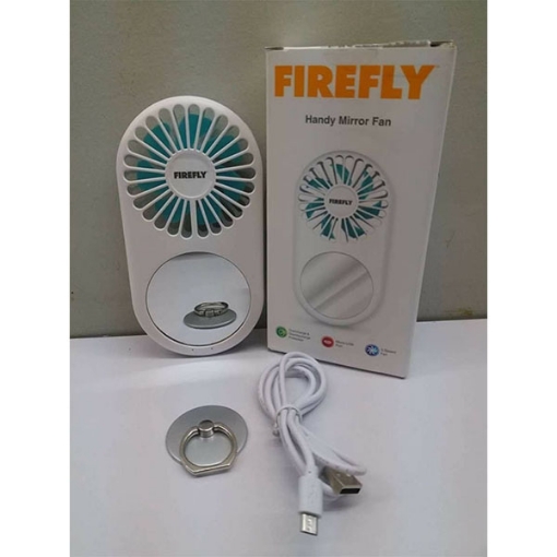 Picture of FIREFLY RECHARGEABLE HANDY FAN WITH MIRROR