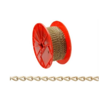 Picture of 200FT/RL Chain Dbl Jack #16 Brass Glo,OTH05001C