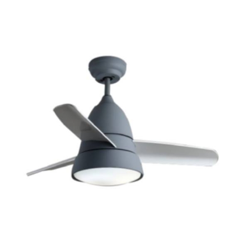 Picture of ACO ANORE 3-BLADE CEILING FAN WITH LED LIGHT 36" GRAY