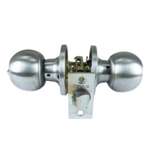Picture of Argo Knobset Tubular Entr Round Satin Stainless Steel, ARG1000TUS32D