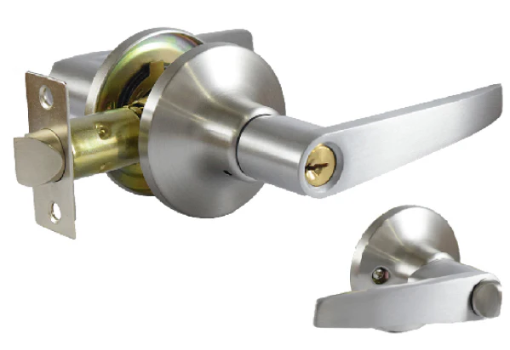 Picture of GATEMAN LEVERSET TUBULAR ENTRANCE SATIN NICKEL YLGM38007TUS15