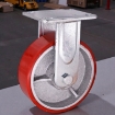 Picture of HARLEM  HEAVY DUTY RED CASTER WHEEL FIXED 4",5",6",8"