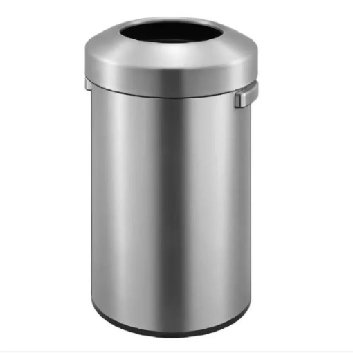 Picture of EKO URBAN COMMERCIAL TRASH BIN 60L BRUSHED STAINLESS STEEL EKEK9055MT60L