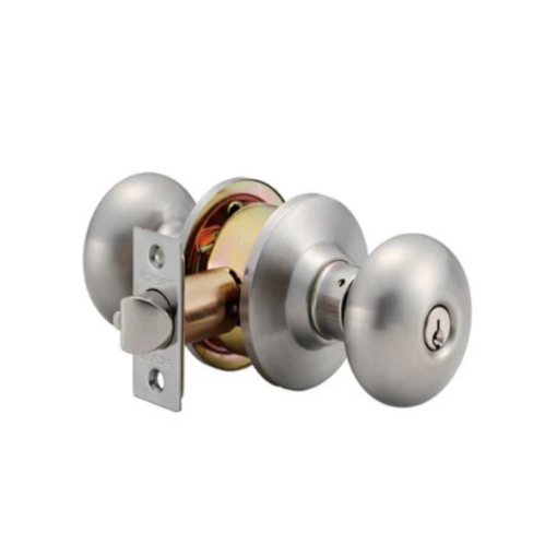 Picture of EZSET  OLYMPUS PRIVACY KNOBSET GRADE 2 SATIN STAINLESS STEEL EZBP102EAOSUS32D
