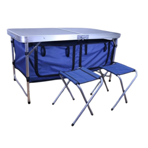 Picture of HOMER COLLAPSIBLE FOLDING CAMPING TABLE WITH CHAIR HOMCK004