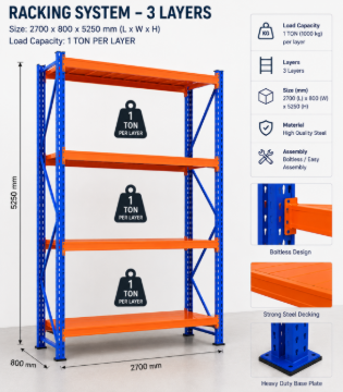 Racking System: Industrial Storage Racks & Warehouse Shelving Solutions