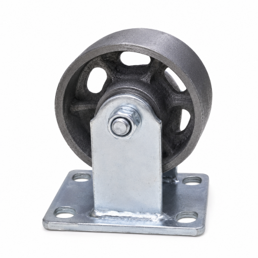 Picture of Trolley Pure Iron Wheel Caster Specifications (HQ) 4",5",6",8"