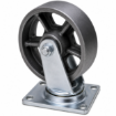 Picture of 8" Trolley Pure Iron Wheel Caster Specifications (HQ) ,  Caster Heavy Duty Wheel Fixed, Swivel (With Lock & W/Out lock)
