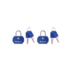 Picture of MASTER LOCK PADLOCK METAL 35MM W/ CVR. BLU/RED 2KA MSP4681TBLR