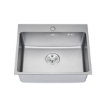 Picture of SINGLE BOWL NANO KIT SINK W/ DRAINER-AXS1554620SNC