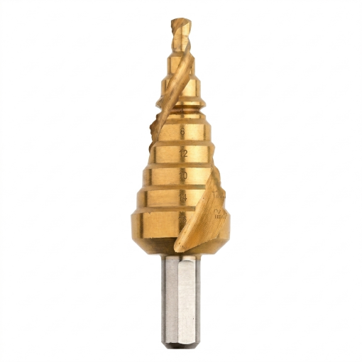 Picture of DIAGER HSS - TIALN STEP DRILL BIT, 502B