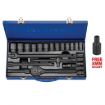Picture of OSK TOOLS USA24 PCS. SOCKET WRENCH SET, A-24 CHROME
