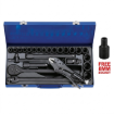 Picture of OSK TOOLS USA 25 PCS. SOCKET WRENCH SET, A-25 CHROME
