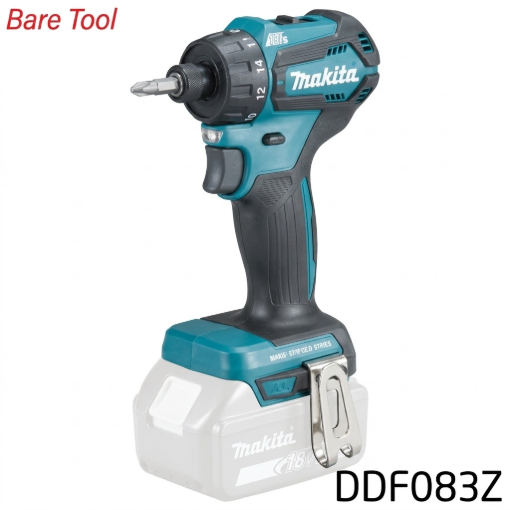 Picture of Makita Cordless 6.35 mm (1/4") Hex 40 N·m (350 in.lbs.) Driver Drill, DDF083Z
