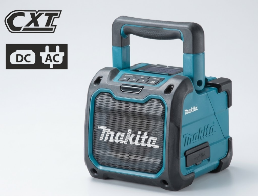 Picture of Makita 12Vmax / 18V CXT LXT Cordless Bluetooth Job Site Speaker, DMR200