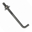 Picture of Anchor Bolt With Washer & Nut, size 5/8